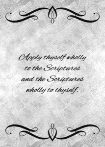 apply the Scriptures silver
