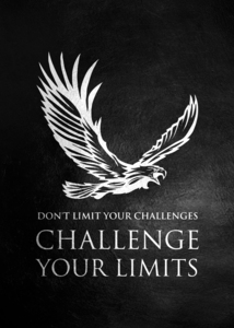 Challenge Your Limits Motivational Wall Art