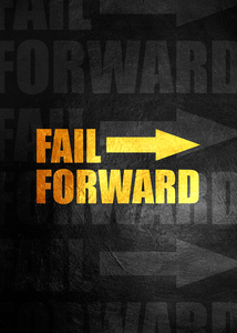 Fail Forward Motivational Wall Art