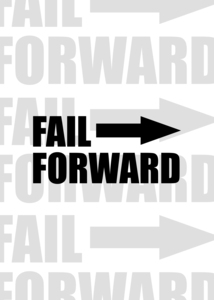 fail forward white
