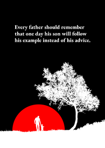 father son example black