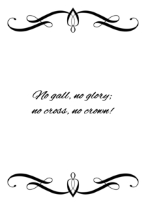 gall glory cross crown