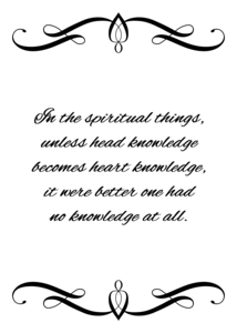 heart knowledge