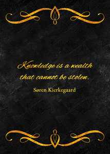 knowledge is wealth