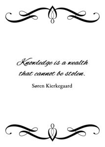 knowledge is wealth plain