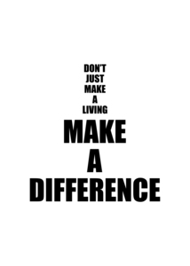 make a difference white