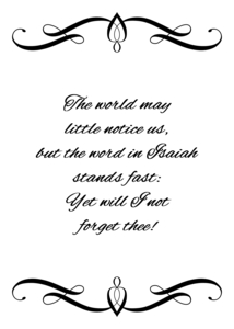 never forgotten