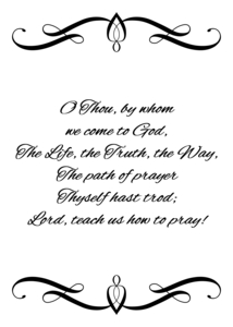 path of prayer