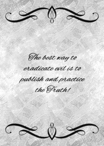 practice the Truth silver