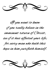 purify yourself