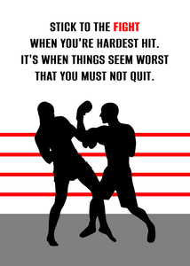 stick to the fight