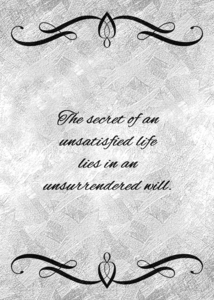 unsurrendered will silver