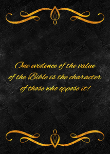 value of the Bible gold
