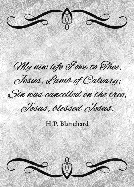 blessed Jesus silver Digital Download