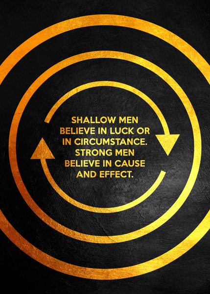 Cause and Effect Motivational Wall Art by ABConcepts