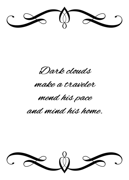 dark clouds Digital Download