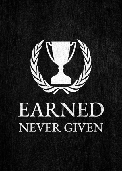 earned never given silver Digital Download