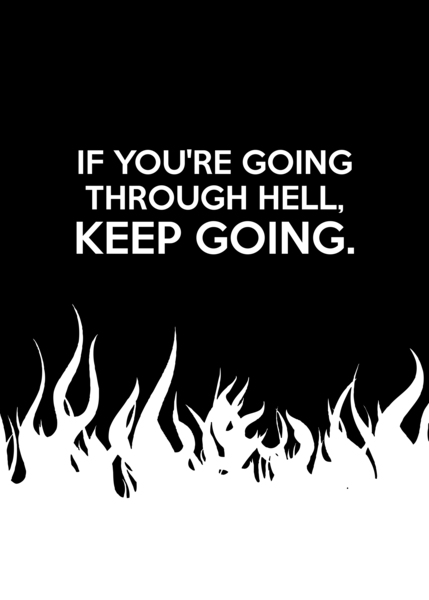 hell of perseverance black by ABConcepts