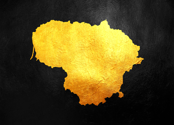 lithuania gold map Téléchargement Numérique