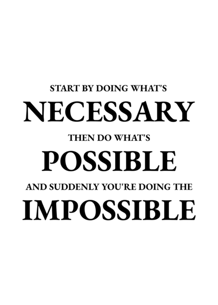 necessary possible impossible by ABConcepts