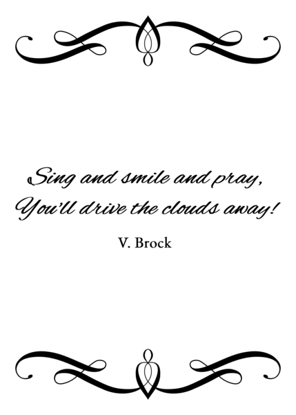 sing smile pray Digital Download