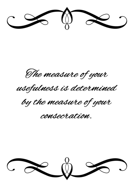 useful consecration by ABConcepts