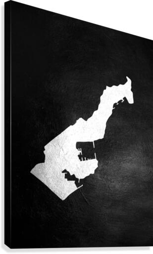 monaco silver Canvas Print