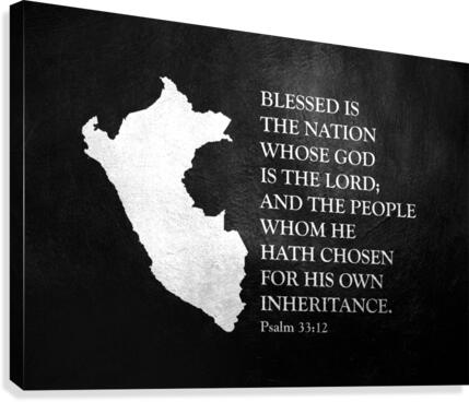 peru silver 2 Canvas Print