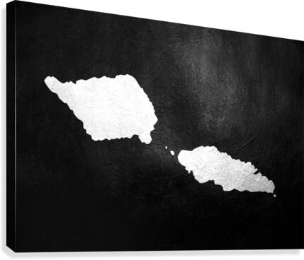 samoa silver Canvas Print