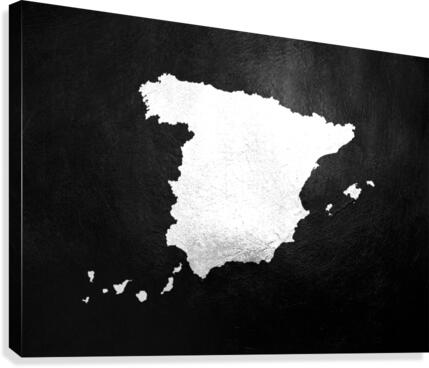 spain silver 5 Canvas Print
