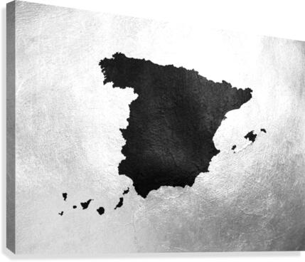 spain silver 6 Canvas Print