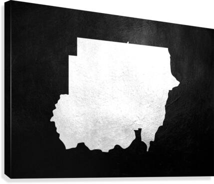 sudan silver Canvas Print