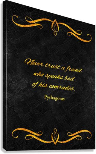 trusting a friend Canvas Print