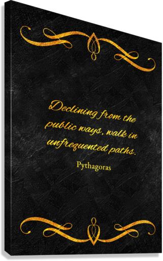 unfrequented paths Canvas Print