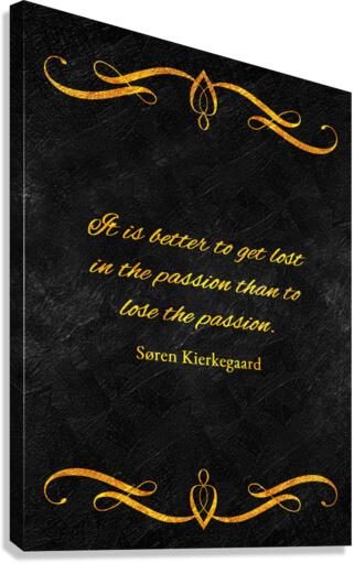 lost passion Canvas Print