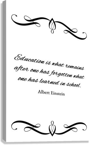 education Canvas Print