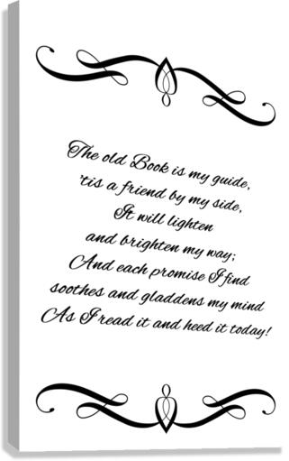 old Book Canvas Print