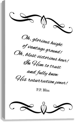 resurrection power Canvas Print