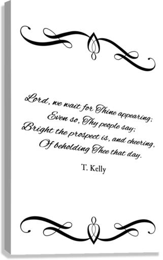 Christ returneth Canvas Print
