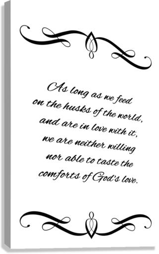 heavenly comforts Canvas Print
