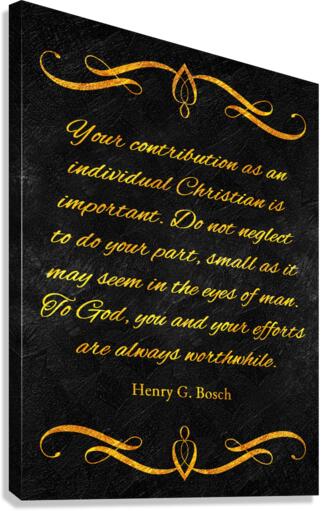always worthwhile gold Canvas Print
