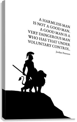 a good man Canvas Print