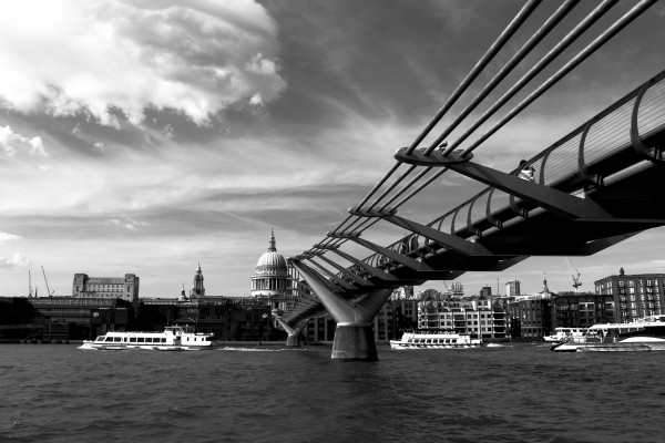  London Skyline -St Pauls Cathedral by Bentivoglio Photography