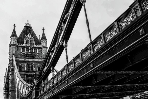 Tower Bridge Close up - London - Uk by Bentivoglio Photography