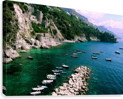 Conca de Marini Beach -  Canvas Print