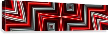 Geometric Lights Canvas Print