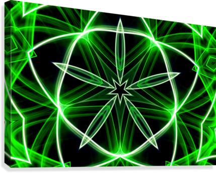Green Lights  Canvas Print