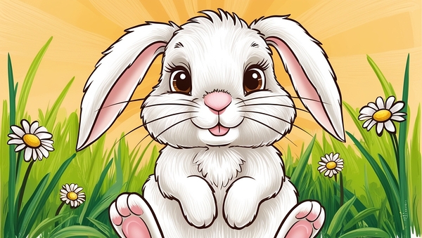 Celestial Dream Rabbit Print