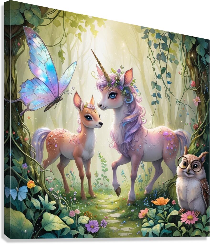 Unicorn Canvas Print