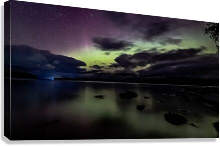 Aurora Reflections Canvas Print